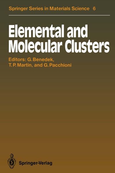 Produktbild: Elemental and Molecular Clusters