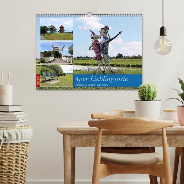 Produktbild: Aper Lieblingsorte (Wandkalender 2027 DIN A3 quer), CALVENDO Monatskalender