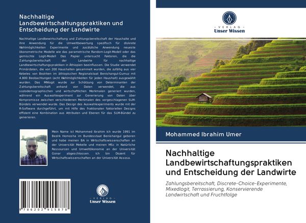 Produktbild: Nachhaltige Landbewirtschaftungspraktiken und Entscheidung der Landwirte