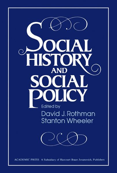 Produktbild: Social History and Social Policy
