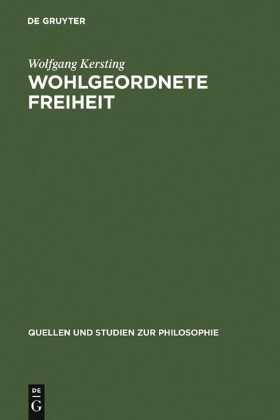 Produktbild: Wohlgeordnete Freiheit