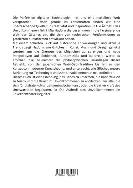 Produktbild: Die &Auml;sthetik des Unvollkommenen