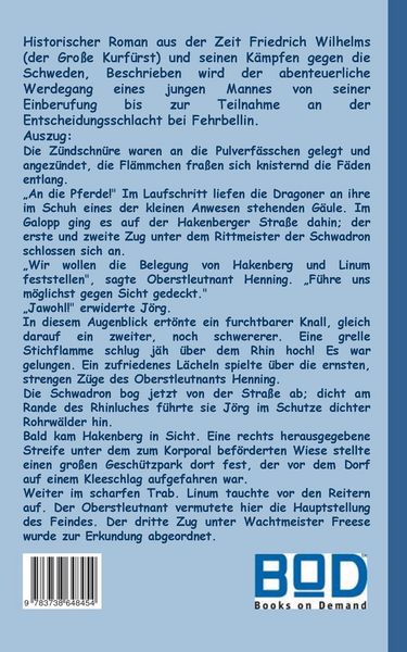 Produktbild: Die Schlacht bei Fehrbellin