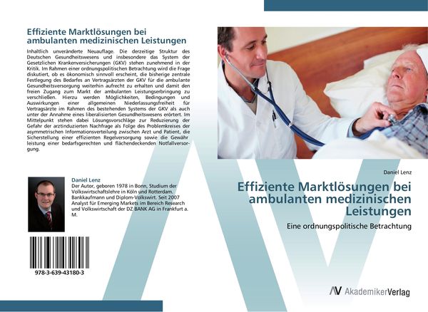 Produktbild: Effiziente Marktl&ouml;sungen bei ambulanten medizinischen Leistungen