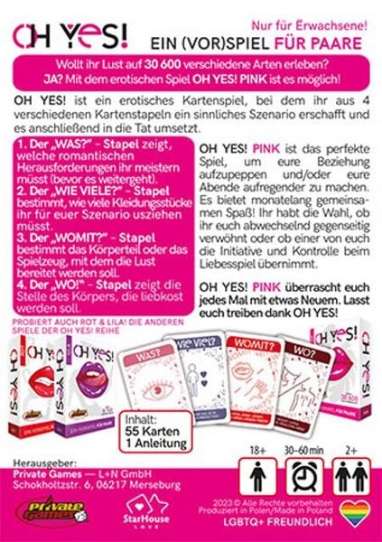Produktbild: Oh Yes! pink