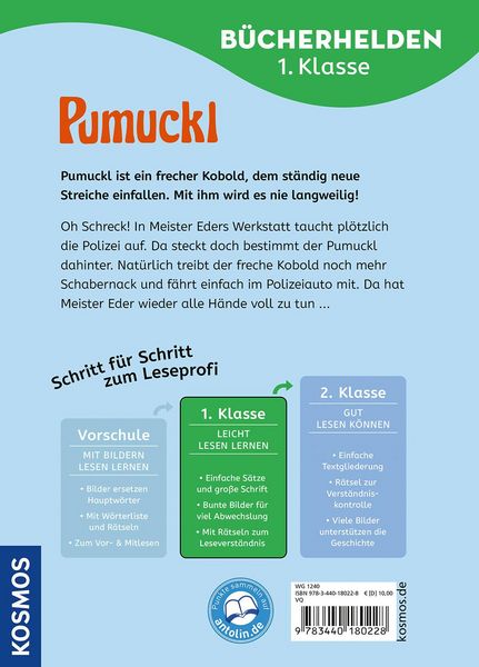 Pumuckl, Bücherhelden 1. Klasse, Pumuckl bei der Polizei