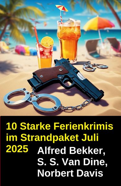 Produktbild: 10 Starke Ferienkrimis im Strandpaket Juli 2025