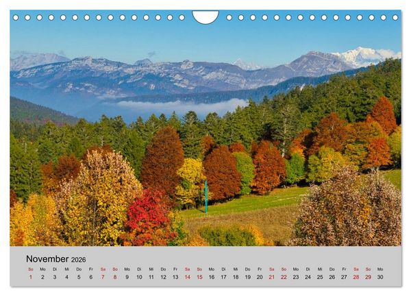 Produktbild: Streifzug durch Savoyen (Wandkalender 2026 DIN A4 quer), CALVENDO Monatskalender