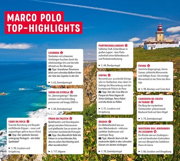 Produktbild: MARCO POLO Reisef&uuml;hrer Portugal