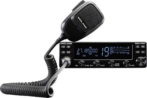 Produktbild: Midland 8001 Pro SSB CB-Funkger&auml;t C1633 CB-Funkger&auml;t