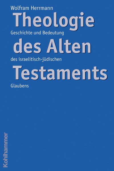 Produktbild: Theologie des Alten Testaments