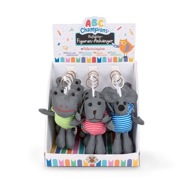 Produktbild: ABC Figuren-Anh&auml;nger Reflektierend 12cm