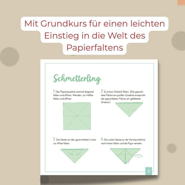 Produktbild: 350 Origamiblock Faltzauber durchs Jahr