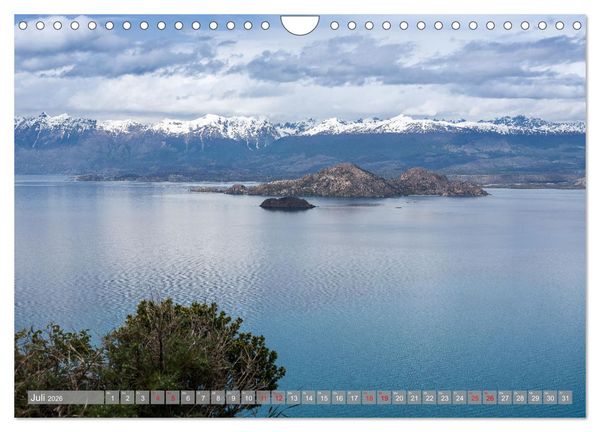 Produktbild: Patagonien - Eine Landschaft der Kontraste (Wandkalender 2026 DIN A4 quer), CALVENDO Monatskalender