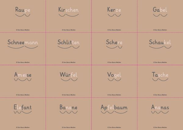 Produktbild: Silben begreifen mit der Erz&auml;hlschiene. Erz&auml;hlschienen-Figurenset