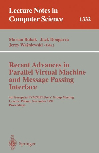 Produktbild: Recent Advances in Parallel Virtual Machine and Message Passing Interface