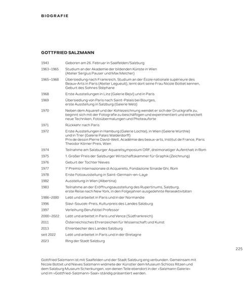 Produktbild: Gottfried Salzmann - mit &uuml;ber 160 Abbildungen seiner Aquarelle, Kohlezeichnungen und Collagen