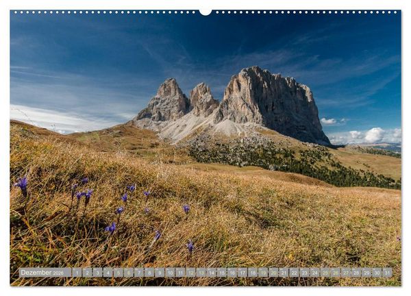 Produktbild: Herbst in den Dolomiten (hochwertiger Premium Wandkalender 2026 DIN A2 quer), Kunstdruck in Hochglanz