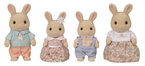 Produktbild: Sylvanian Families 5706 - Milchhasen Familie 4er Set