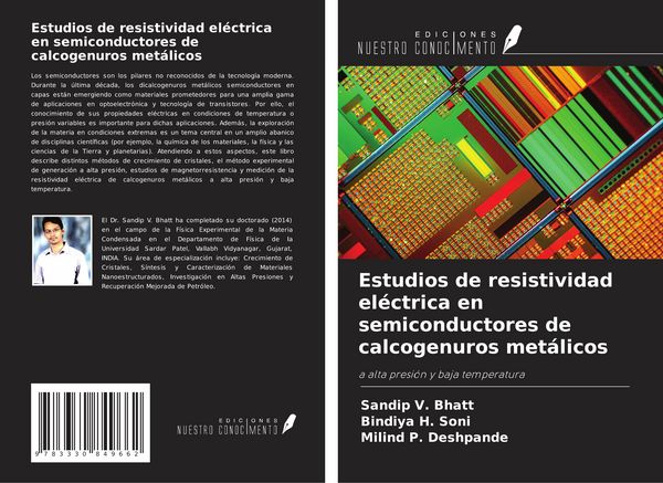 Produktbild: Estudios de resistividad el&eacute;ctrica en semiconductores de calcogenuros met&aacute;licos