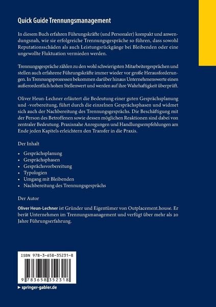 Produktbild: Quick Guide Trennungsmanagement