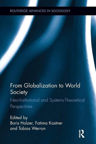 Produktbild: From Globalization to World Society