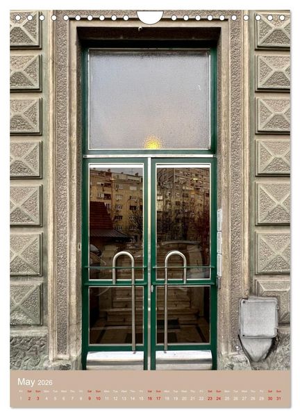 Produktbild: Doors of Belgrade (Wall Calendar 2026 DIN A4 portrait), CALVENDO 12 Month Wall Calendar