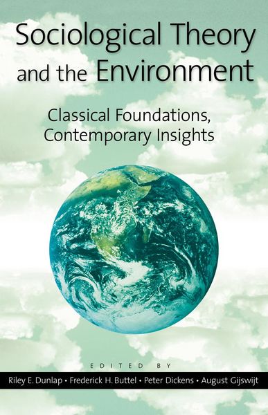 Produktbild: Sociological Theory and the Environment