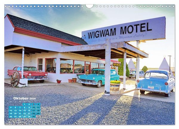 Produktbild: Historic Route 66 - National Scenic Byway (Wandkalender 2026 DIN A3 quer), CALVENDO Monatskalender