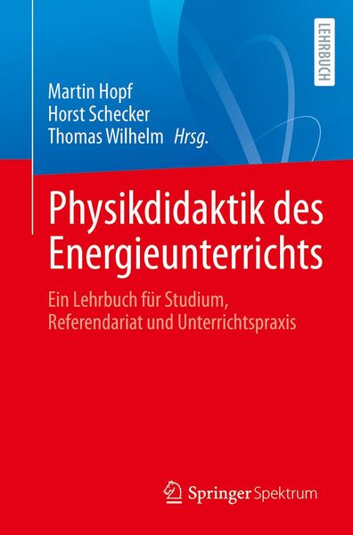 Produktbild: Physikdidaktik des Energieunterrichts