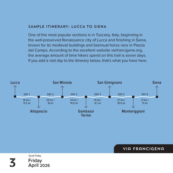 Produktbild: Walks of the World Page-A-Day(r) Calendar 2026