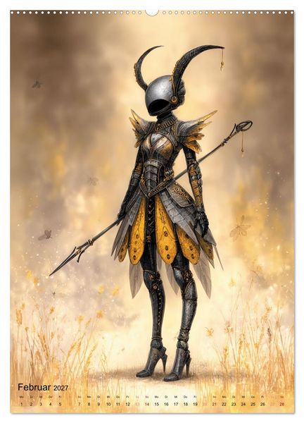 Produktbild: Insecta Fantastica (hochwertiger Premium Wandkalender 2027 DIN A2 hoch), Kunstdruck in Hochglanz