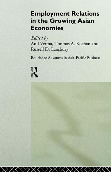 Produktbild: Employment Relations in the Growing Asian Economies