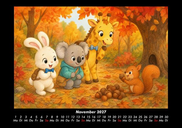 Produktbild: Mein erster Schultag - Ein mutiges Jahr 2027 Fotokalender DIN A3