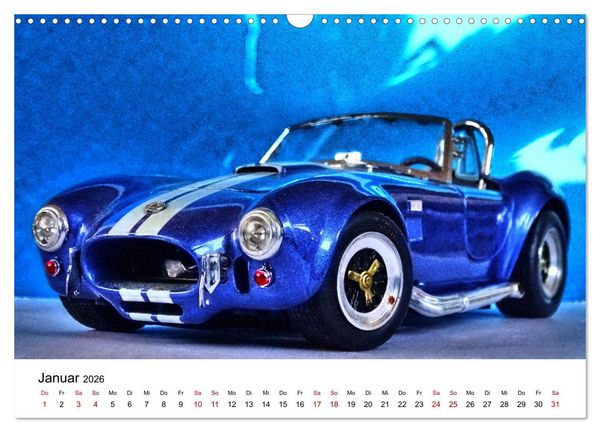 Produktbild: Cars'n'Arts - Digital Artwork von Jean-Louis Glineur (Wandkalender 2026 DIN A3 quer), CALVENDO Monatskalender