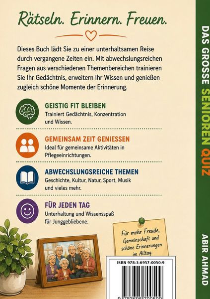 Produktbild: Das grosse Senioren Quiz