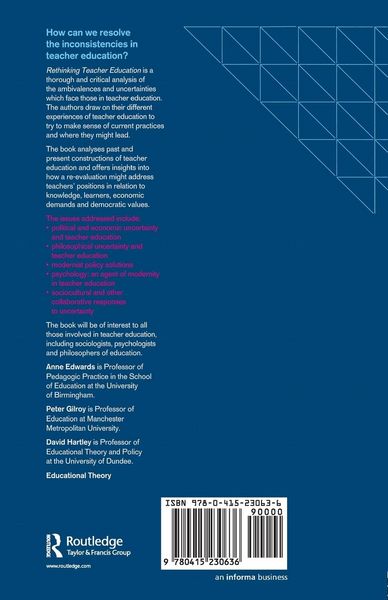 Produktbild: Rethinking Teacher Education