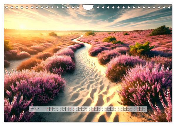 Produktbild: Trouver sa voie - Des paysages qui font r&ecirc;ver (Calendrier mural 2026 DIN A4 vertical), CALVENDO calendrier mensuel