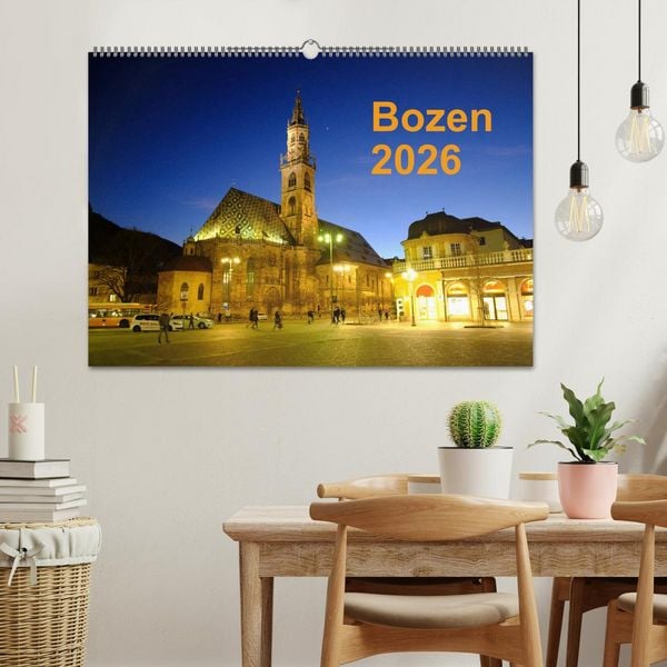 Produktbild: Bozen 2026 (Wandkalender 2026 DIN A2 quer), CALVENDO Monatskalender