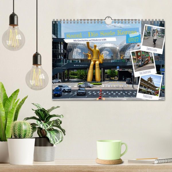 Produktbild: Seoul - Die Seele Koreas (Wandkalender 2027 DIN A4 quer), CALVENDO Monatskalender