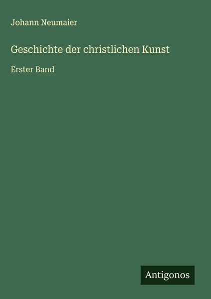 Produktbild: Geschichte der christlichen Kunst