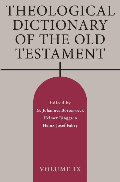 Produktbild: Theological Dictionary of the Old Testament, Volume IX