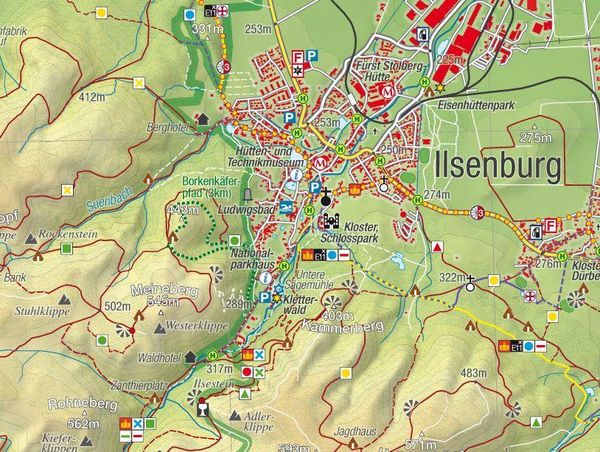 Produktbild: Markgraf, A: Wanderkarte Der Hochharz 1:50.000