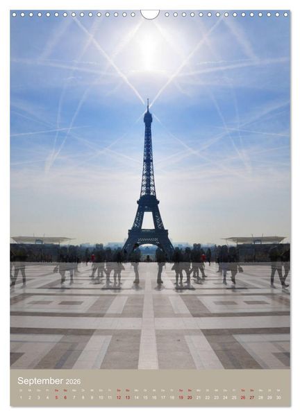 Produktbild: Erlebe mit mir Paris (Wandkalender 2026 DIN A3 hoch), CALVENDO Monatskalender