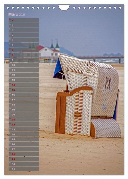 Produktbild: Ostsee Tour Deutschland - maritime Highlights (Wandkalender 2026 DIN A4 hoch), CALVENDO Monatskalender