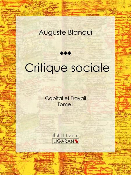 Produktbild: Critique sociale
