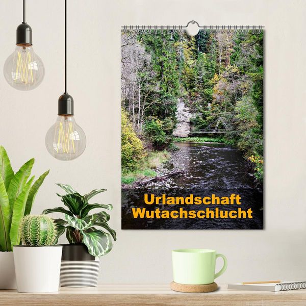 Produktbild: Urlandschaft Wutachschlucht (Wandkalender 2026 DIN A4 hoch), CALVENDO Monatskalender
