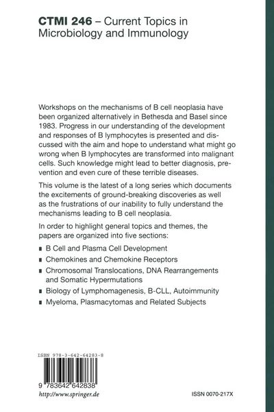 Produktbild: Mechanisms of B Cell Neoplasia 1998