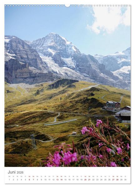 Produktbild: Schweiz (Wandkalender 2026 DIN A2 hoch), CALVENDO Monatskalender