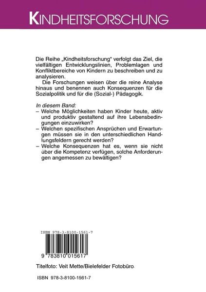 Produktbild: Gl&uuml;ckliche Kindheit &mdash; Schwierige Zeit?